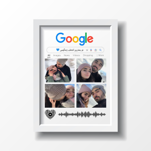 تابلو موزیکال کلاژ گوگل کد G1002